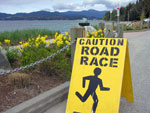 race in progress