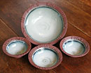 Overall winner plus 1st, 2nd, 3rd place age group bowls: click to enlarge