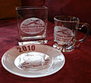 etched glass awards by Sechelt Engraving and Signs