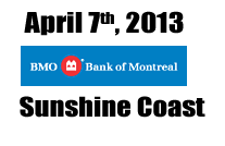 April 1, 2012: BMO Bank of Montreal Sunshine Coast