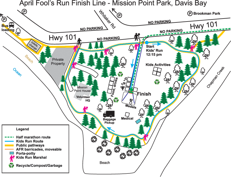 Finish Line Map