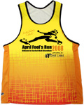 tech singlet (Mens) - front