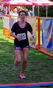 Katherine McGillivray, first local female - photo by Rick Horne