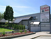 Race hotel: Cedars Inn